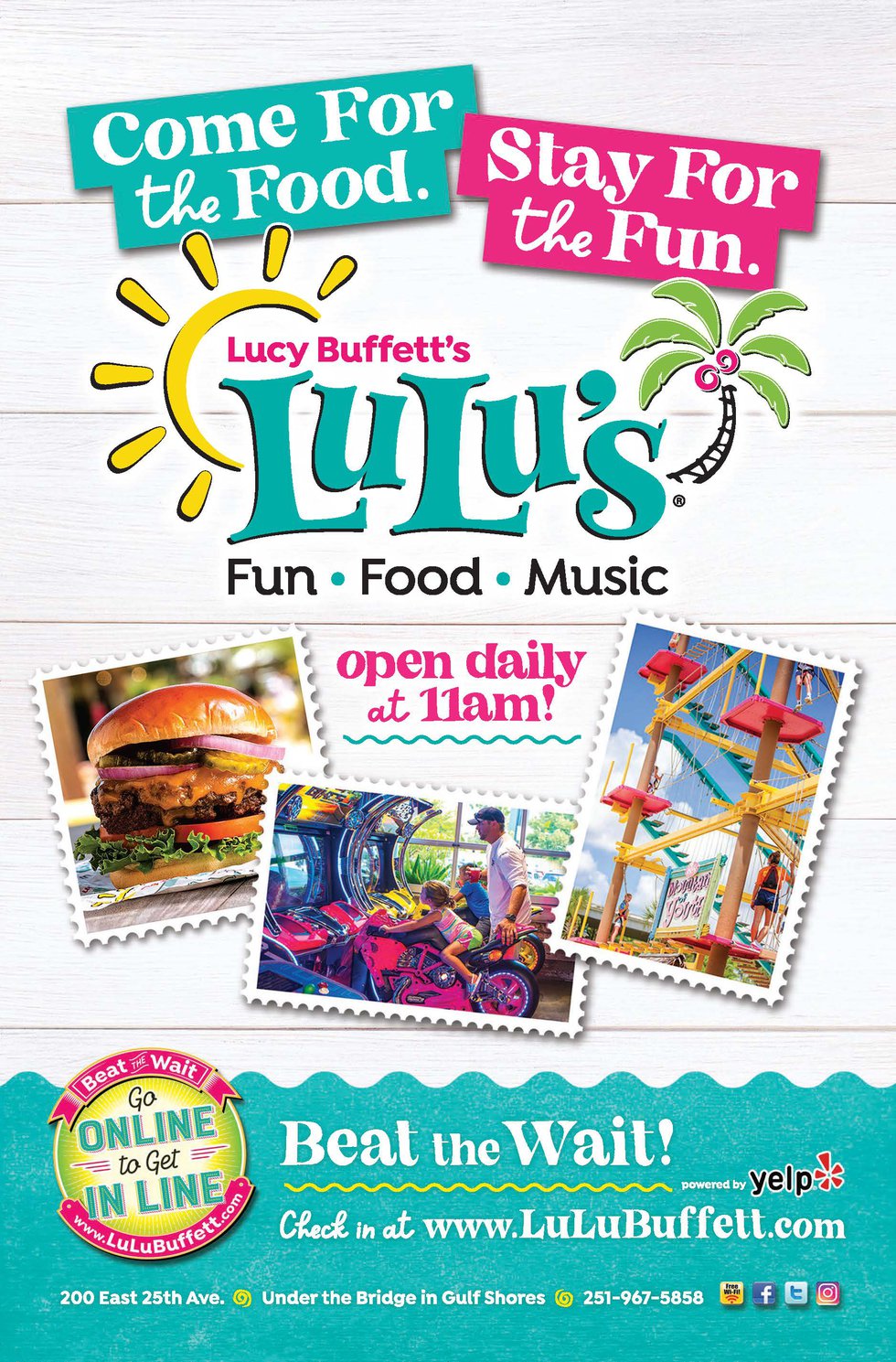 Lucy Buffett's LuLu's | Gulf Shores, AL | Restaurant