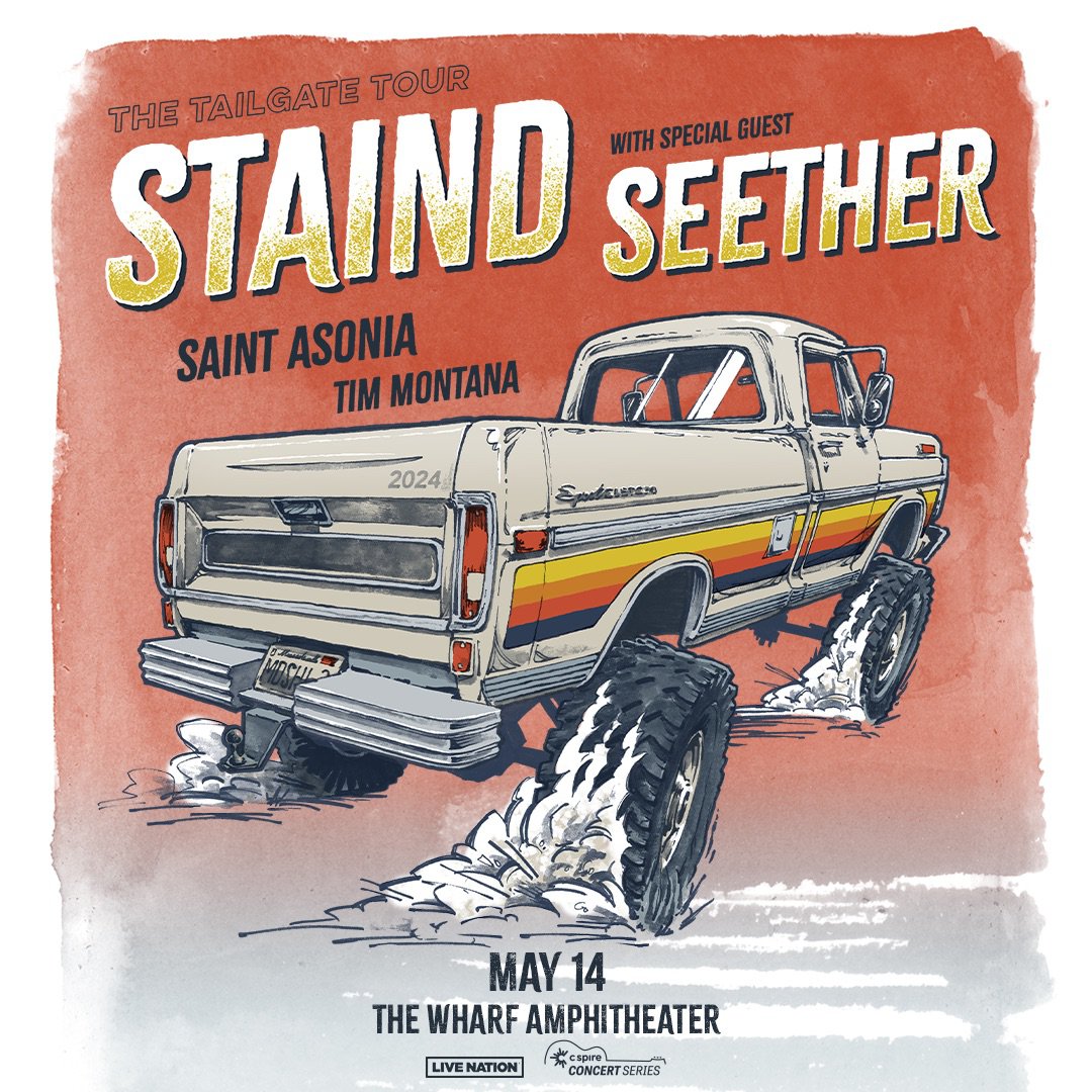 STAIND in Concert with special guests Seether, Saint Asonia and Tim