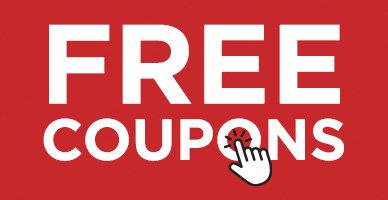 Free coupons red