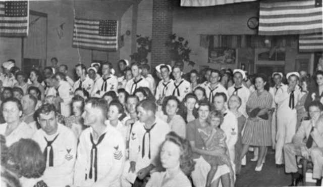 USO Club Event in 1944